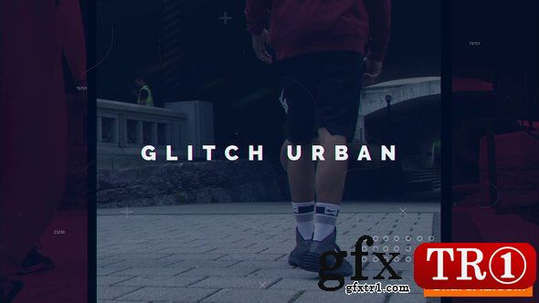 CG天下 AE模板 城市故障图文幻灯片Urban Glitch 23174474