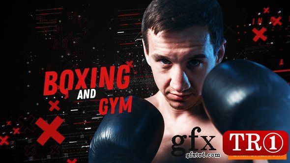 CG天下 AE模板 拳击健身房企业介绍宣传Boxing and Gym 23153029