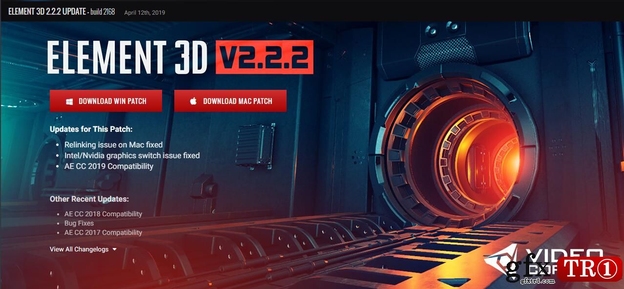 AE插件Videocopilot - Element 3D v2.2.2 build 2168 (WIN/MAC)