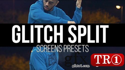 科技故障扰乱分屏预设PR模板 Glitch Split Screens Presets 234418