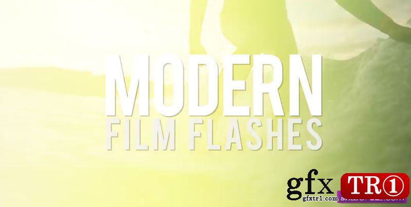 122款现代电影闪光特效视频素材包Modern Film Flashes