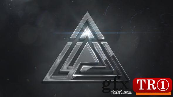 史诗玻璃质感logo标志演绎Epic Gloss Logo 23558949