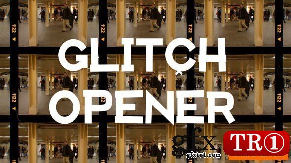 桌面故障开场片头演示​Dubstep Glitch Opener 16350317