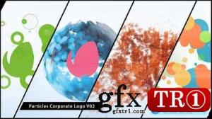 简洁粒子logo标志演绎14762580