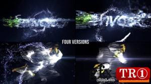 7款未来科技粒子logo标志演绎3325190