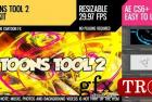     AE模板 动感扁平化风格mg动画卡通元素包 Toons Tool 2 (FX Kit) 21110258

