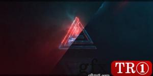 闪电徽标显露Lightning Logo Reveal - 27483938