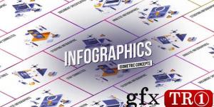 图表-等距概念Infographics - Isometric Concept 27458616