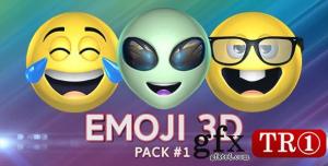 3D Emoji三维表情符号动画包   21443075
