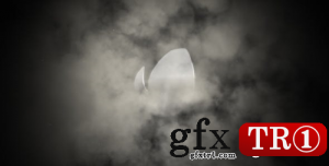 雷电阴雨云层logo标志演绎 Dark Clouds Logo 21576240