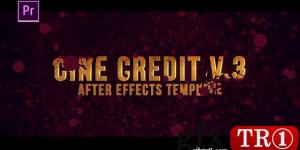 电影预告宣传字幕标题Cine Credit V.3 24373350