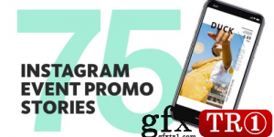 75款微商小视屏抖音宣传促销 Insta Event Promo Stories 23461587