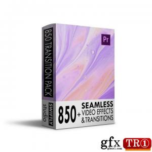 850款专业无缝转场过渡特效包PR模板850 Seamless Transitions Pack