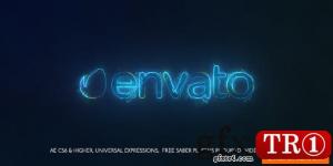 光线脉冲logo标志演绎Light Pulse Logo Reveal 20916511