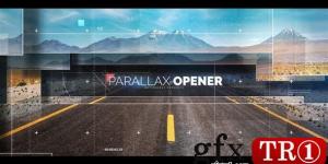 图文视差开场片头Parallax Opener 21640181