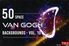     50 Van Gogh Space Backgrounds - Vol. 10
